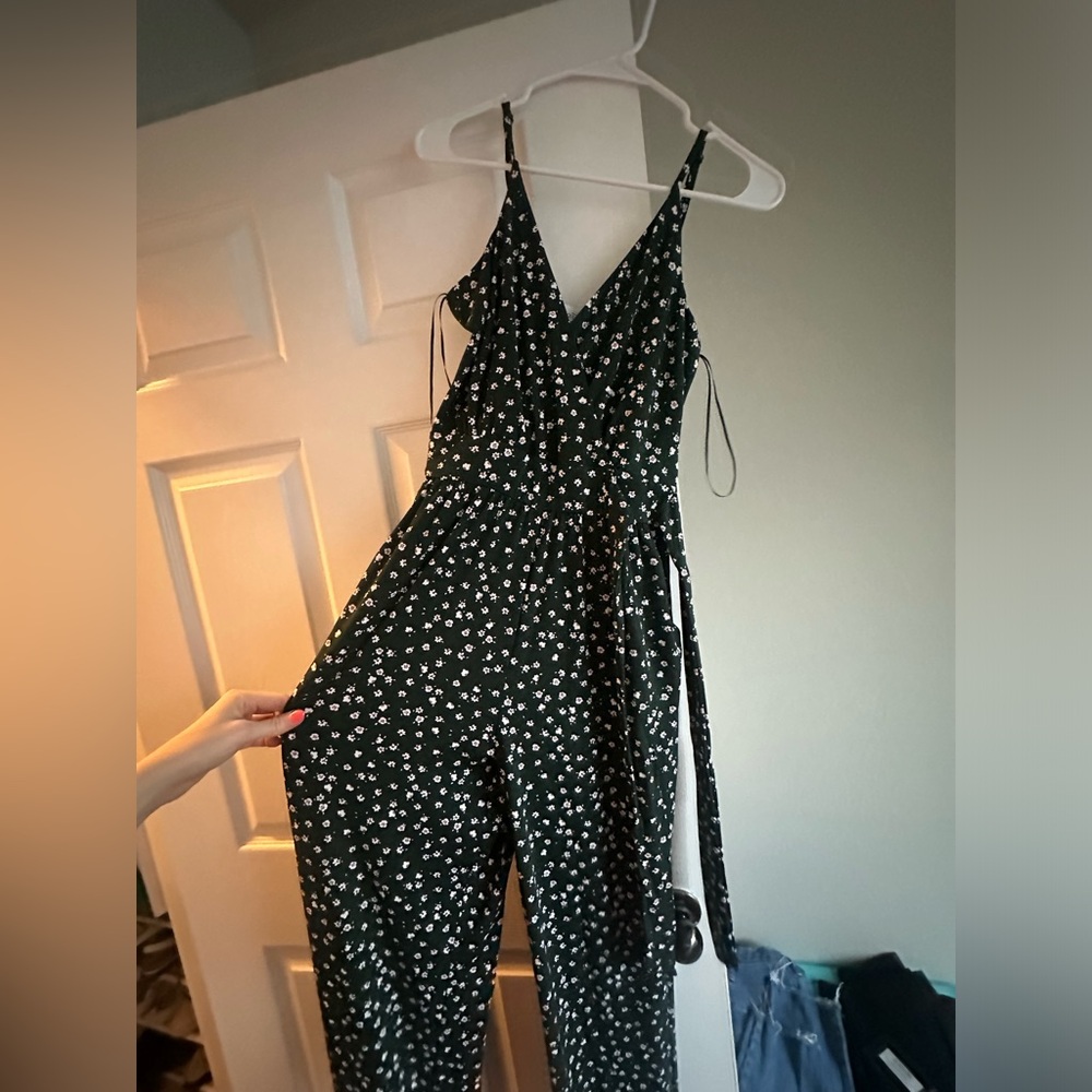 TopShop Floral Jumpsuit